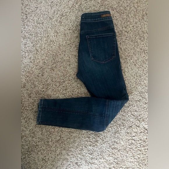 Anthropologie Pilcro High-Rise Moto Denim Leggings - Picture 10 of 16